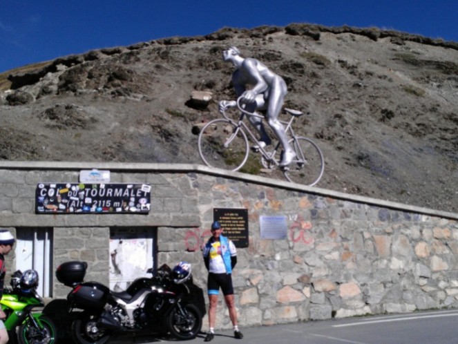 Some tiny climb in the Pyrenees, I've heard it's been important in some bike race they have over there.